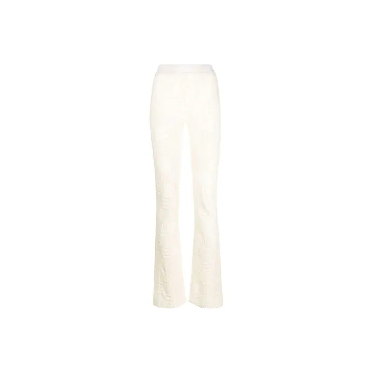 AMBUSH Monogram Flared Leggings-0