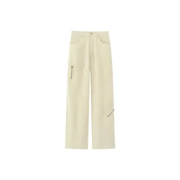 CHUU Fitted Straight Casual Pants Women's