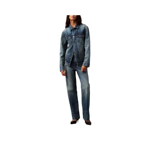 CALVIN KLEIN Denim Jacket Women's Indigo