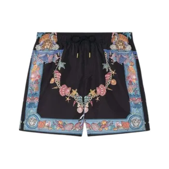 VERSACE Swimming Shorts Men's Blue Black