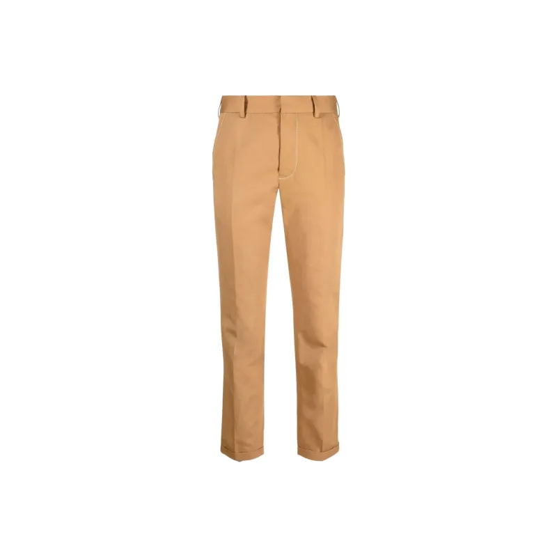 MARNI Knitted Sweatpants Women's Brown-0