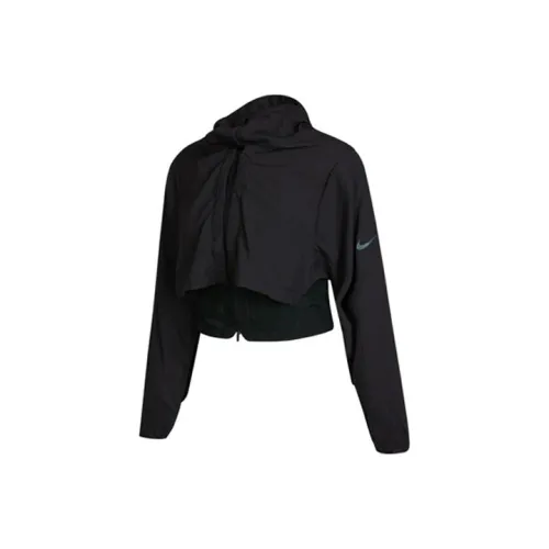 Nike Cropped Coats Women's Black