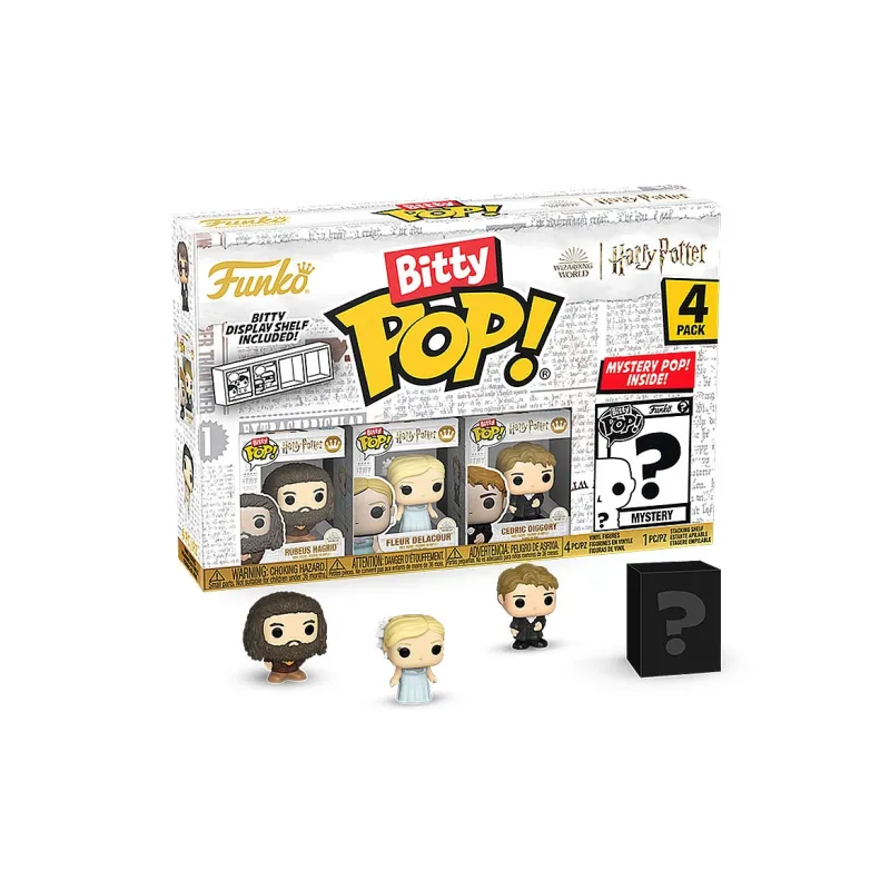 Funko Harry Potter Goblet Of Fire Mini 4 Person Set, Hagrid, Collection Set 4 Chibi Figures-1