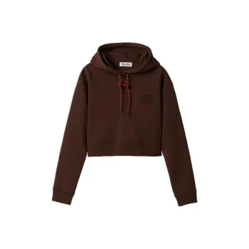 MIU MIU Cotton Fleece Hoodie