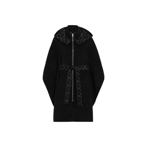 COACH Cloaks Women's Black