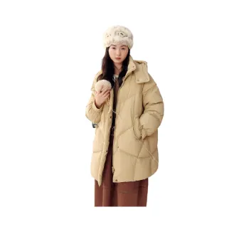 ZIHAN Down Jacket Women's Wheat Straw Color