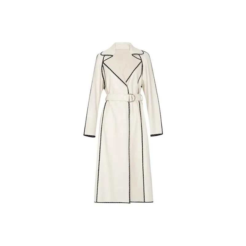 MEIYANG Trench Coats Women's-1