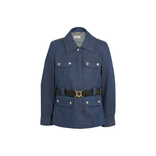 COACH Denim Jackets Women's Blue