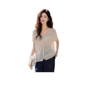 【dme】 Summer Knitwear Women's Linen