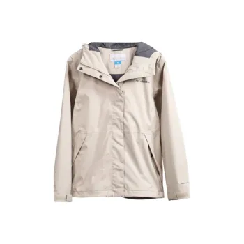 Columbia Windproof Windbreaker Jacket Women's Beige