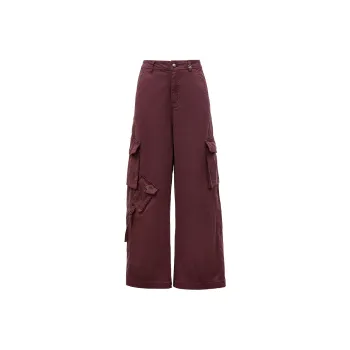 ONLY Casual Pants Women's E16 Winery Purple
