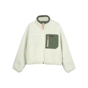 Skechers FASHION Puffer Jacket Women's Tofu White