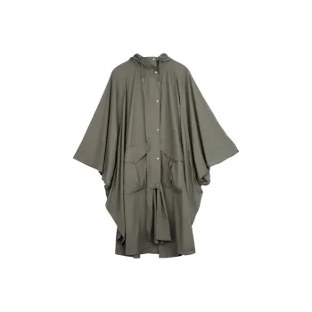 ZARA Cloaks Women's Olive Green