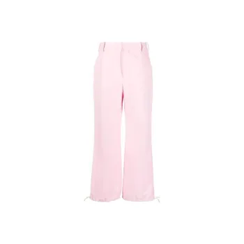 MARNI Logo Embroidered High Waist Trousers