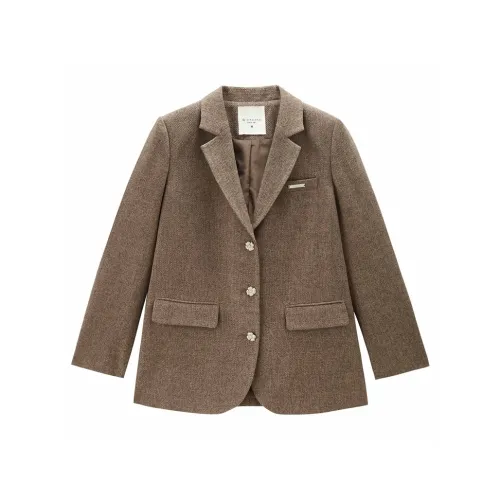 UNIQLO Business Suit Women's Chestnut Dual Tone Brown