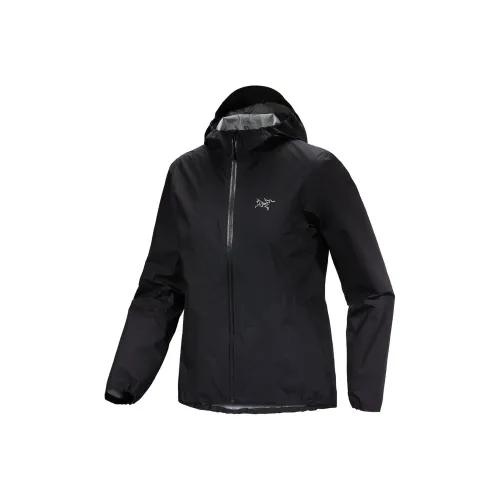 Arcteryx Norvan Water Resistant Windproof Breathable Windbreaker Jacket Women's Black