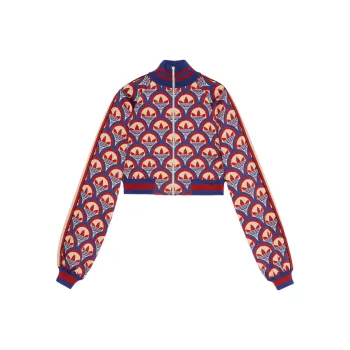 GUCCI X Adidas Zip Jacket Red/Blue