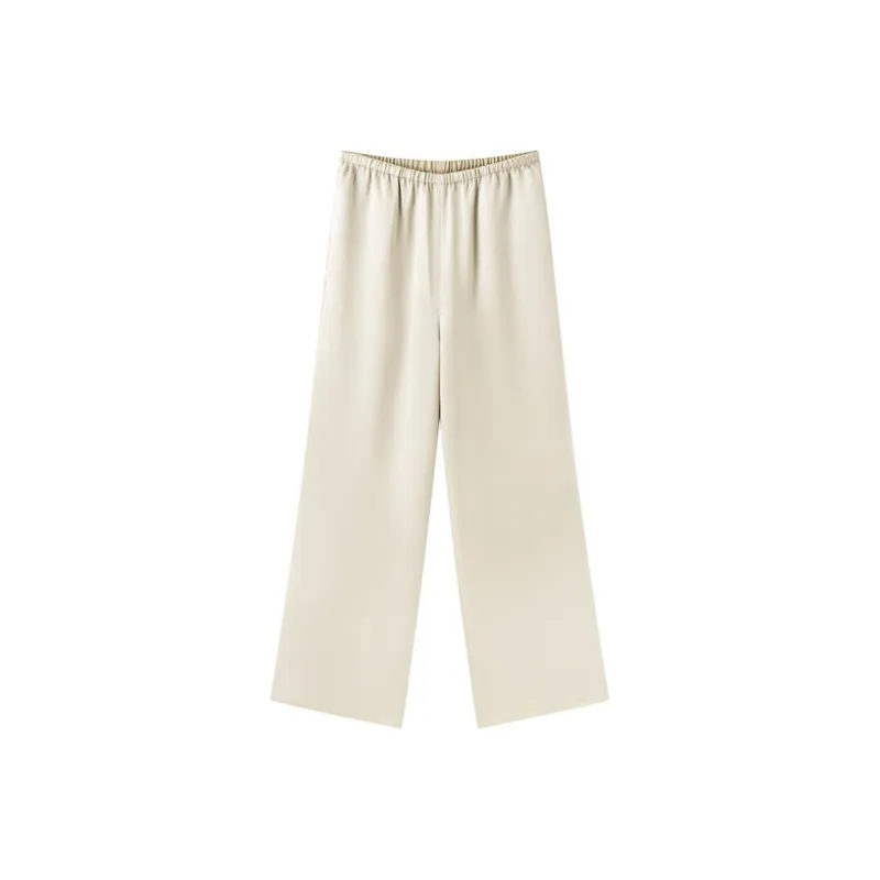 TKY SHOP SS24 Casual Pants Women's Champagne-0