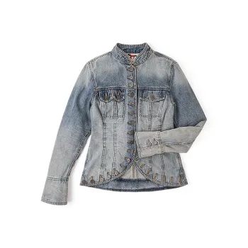 Lee Denim Jackets Women's Light Blue