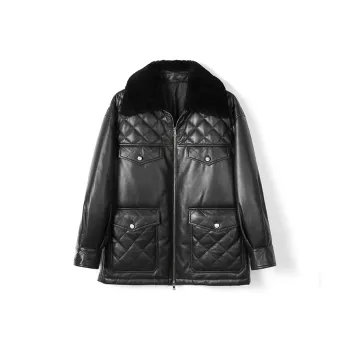 SINBOS Leather Jackets Women's