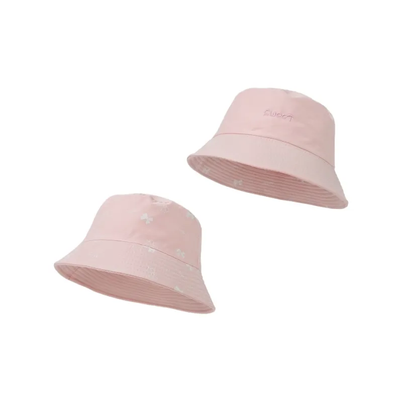 FREE RABBITⅡ Casual Versatile Sweet Style Bowknot UV Protection Bucket Hats Unisex-1