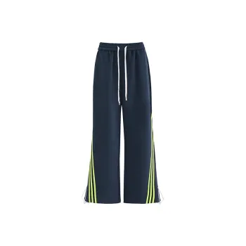 Wen Shan Casual Pants Women's Navy Blue