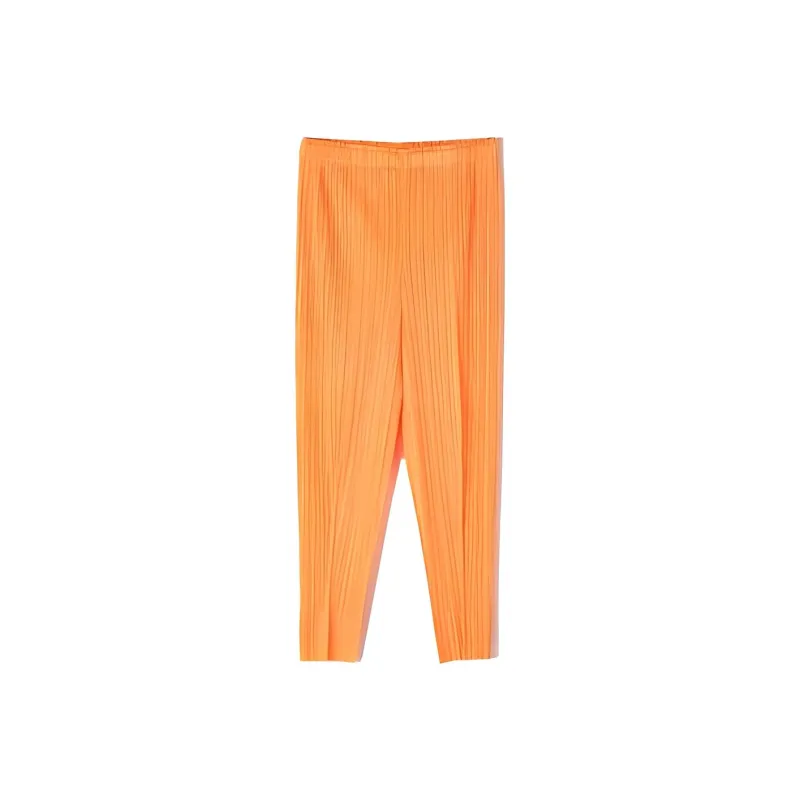 ISSEY MIYAKE Casual Pants Women's Orange-0