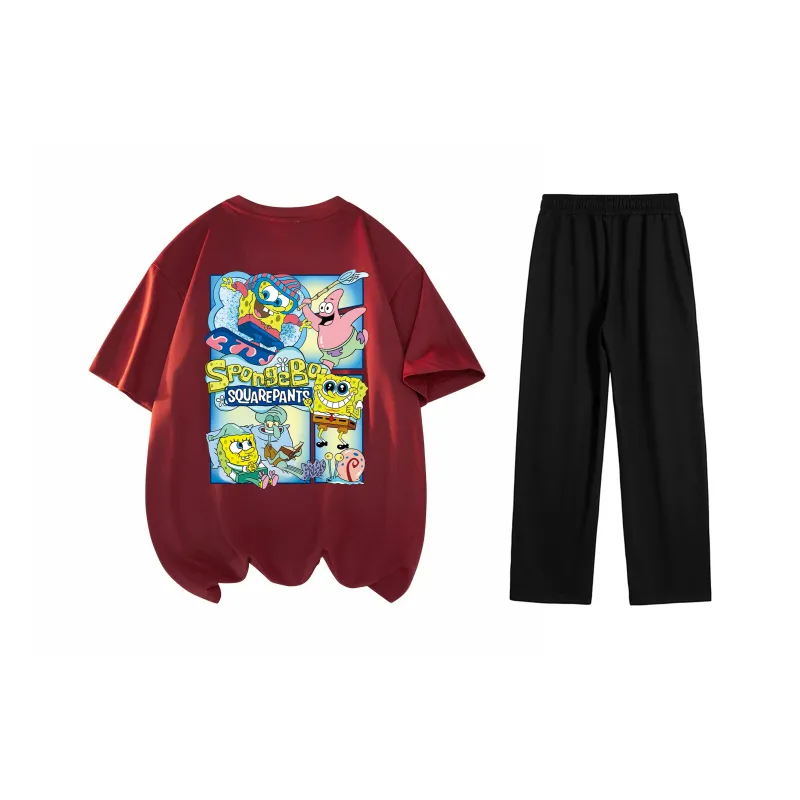 SPONGEBOB SQUAREPANTS Casual Sportswear Unisex-8
