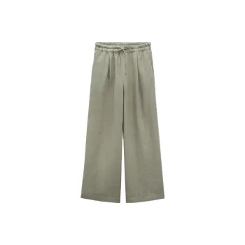 ZARA Casual Pants Women's Light Green