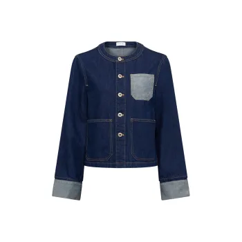 PETIT BARI Denim Jacket Women's Indigo