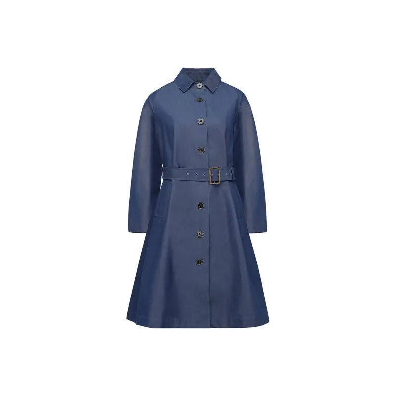 LI NING 1990 Trench Coats Women's Dark Iris Blue-0