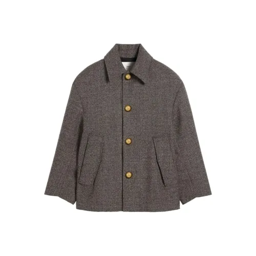 Ami Alexandre Mattiuss Oversized Short Belted Coat
