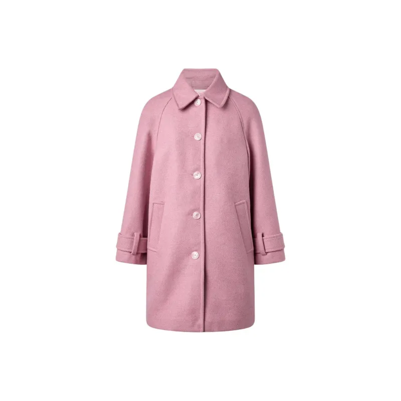 Rouje FW24 EDWIN COAT Coats Women's Pink-0