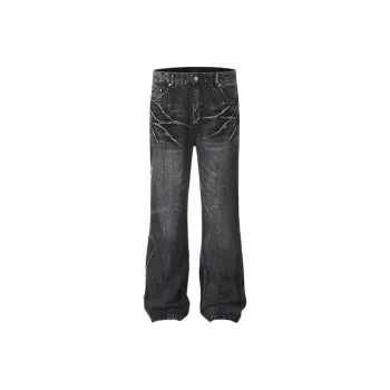 TESTUNG Jeans Unisex Black