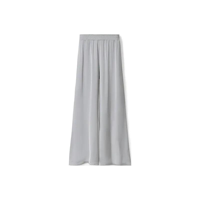 Fabiana Filippi Satin Elasticated Waistband Trousers-0