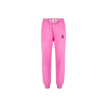 ISABEL MARANT ETOILE Knitted Sweatpants Women's Pink