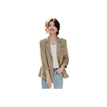 XWI Business Suit Women's Gray Pea Green