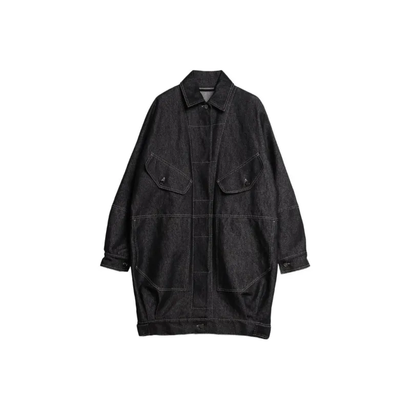MaxMara Denim Jacket Women's Black-0