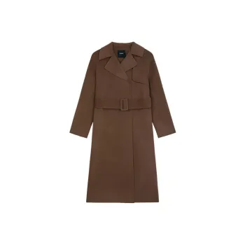 THEORY Velvet Jackets Women's Brown