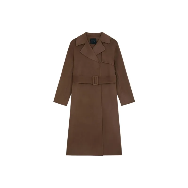 THEORY Velvet Jackets Women's Brown-0