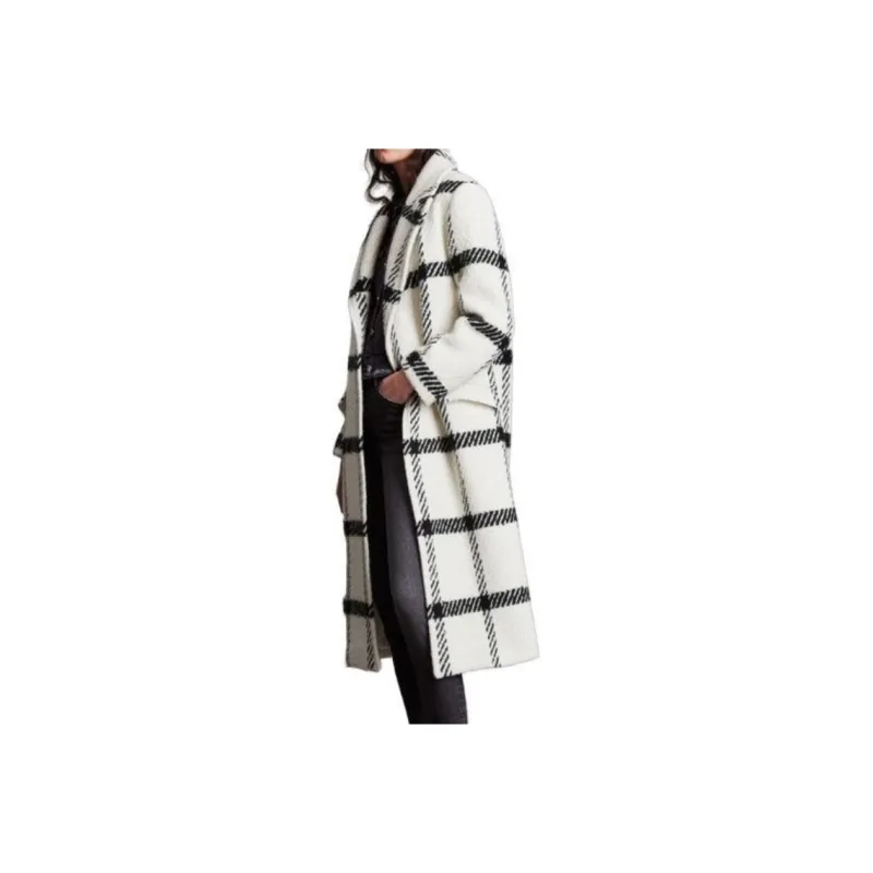 ALLSAINTS Coats Women's Black & White-0