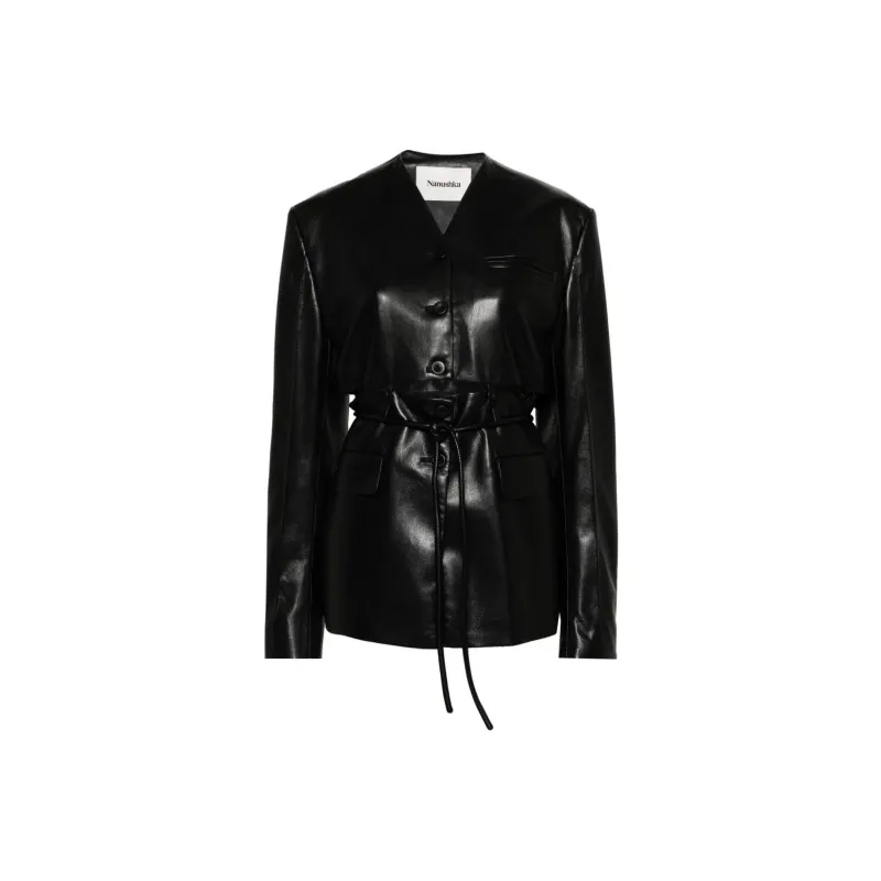 NANUSHKA Maida Leather Jacket-0