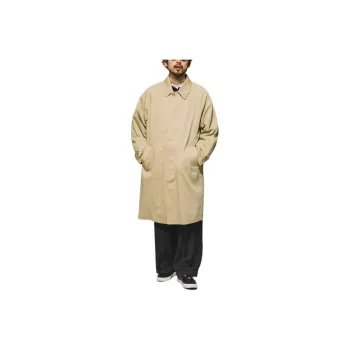 FREAK'S STORE Trench Coat Men's Beige