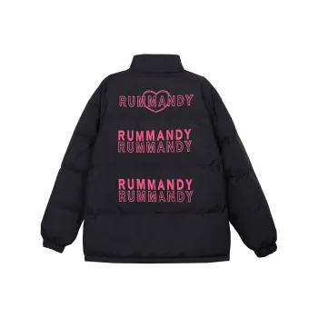 RUMMANDY Puffer Jacket Unisex Black