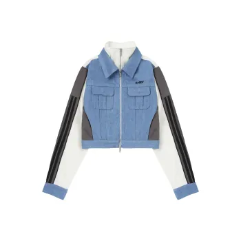 NERDY SS24 Denim Jacket Women's Ivory