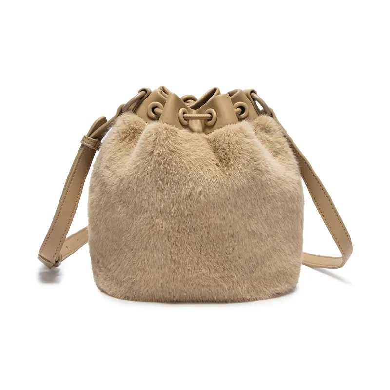Lee Fabric, PU Bucket Bag, Shoulder Bag Women's Multicolor-2