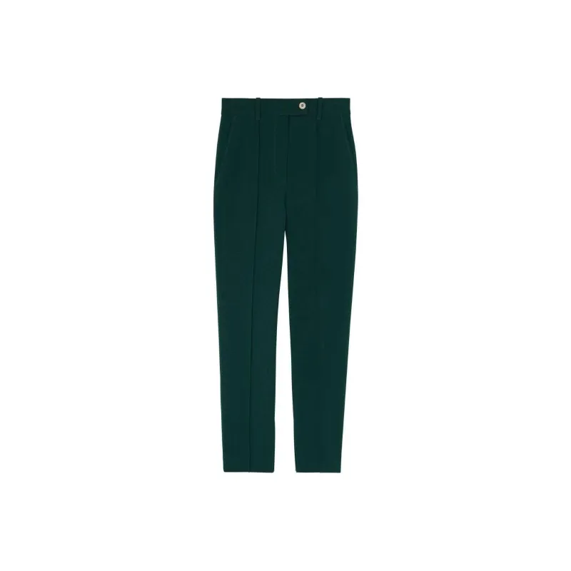 St. John Stretch-cady Tapered Trousers-0