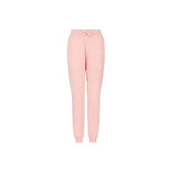 ARMANI EXCHANGE Knitted Sweatpants Women's Light Pink