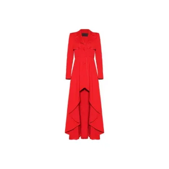 CHICCO MAO Trench Coats Women's Red