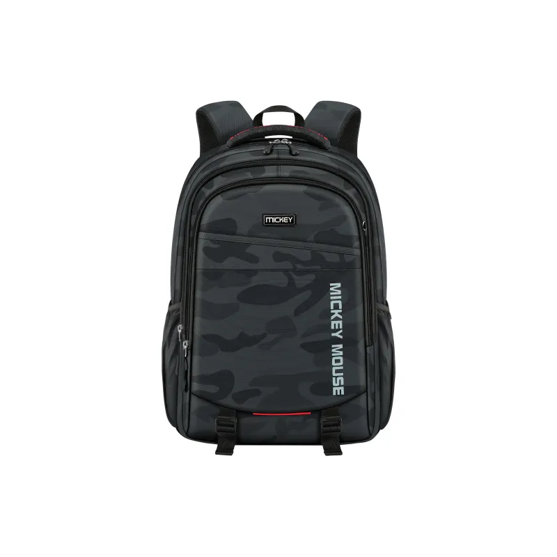 Disney Polyester Backpack Men's Camouflage Black-1